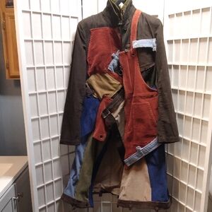 Dkny Refurbished/Upcycle Corduroy Jacket.